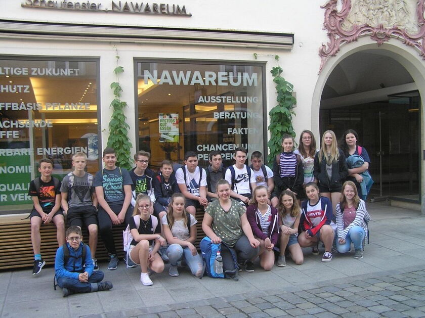 Besuch im Schaufenster NAWAREUM in Straubing